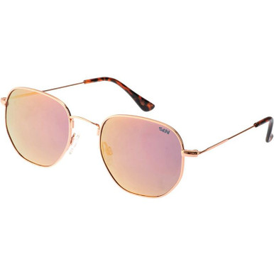 Gunner - Rose Gold/Rose Polarised Lenses