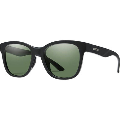 Caper - Matte Black/Chromapop Grey Green Polarised Lenses