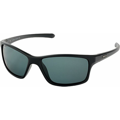 Spotters Grit Junior - Matte Black/Carbon Glass Polarised Lenses