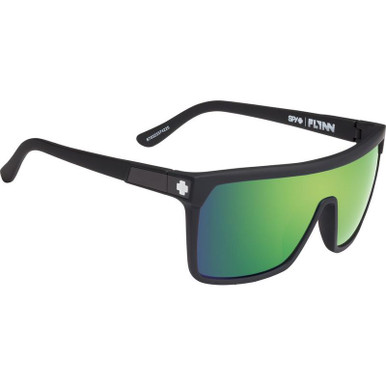 Spy Flynn, Matte Black/HD+ Bronze with Green Spectra Lenses