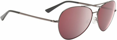 Spy Blackburn, Gunmetal/HD+ Rose with Silver Spectra Polarised Lenses