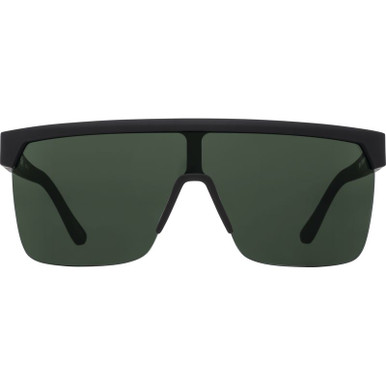 Spy Flynn 5050 Soft Matte Black/HD+ Grey Green Sunglasses