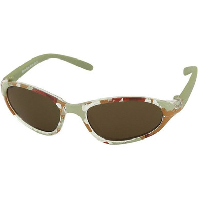 Style Eyes Kids Ken - Infant - Green Brown Camo/Brown Lenses