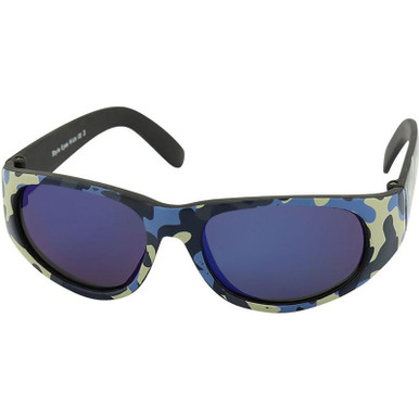 Style Eyes Kids G.I. Joe - Toddler, Blue Camo/Grey Lenses