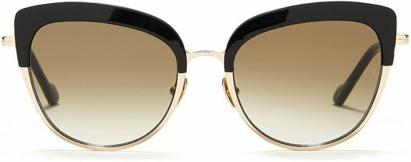 Sunday Somewhere Margot Black/Brown Gradient Sunglasses display picture 3