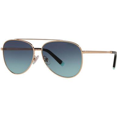 Tiffany & Co. TF3074 - Rubedo/Azure Blue Gradient Lenses