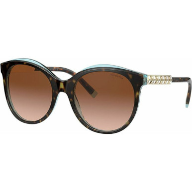 Tiffany & Co. TF4175B - Havana/Brown Gradient Lenses