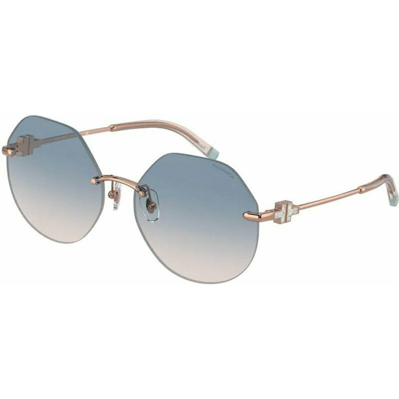 Tiffany & Co. - Pilot Sunglasses - Pale Gold Tiffany Blue® - Tiffany City  HardWear Collection - Tiffany & Co. Eyewear - Avvenice