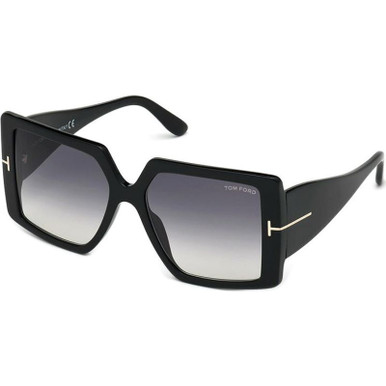 Tom Ford Quinn FT0790 - Black/Grey Gradient Lenses