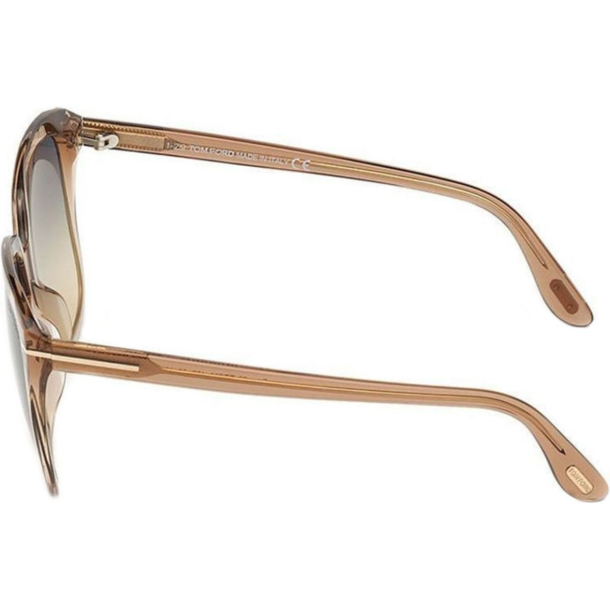 Shop Tom Ford Faye 02 FT0788 Sunglasses Brown/Blue Gradient