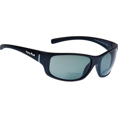 Matte Black/Bifocal +1.5 Smoke Polarised Lenses