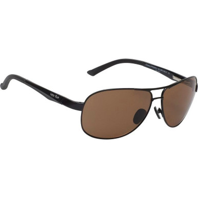 Galaxy - Black/Brown Polarised Lenses