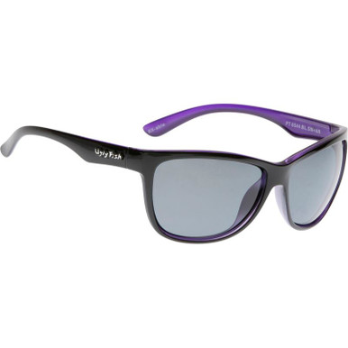 PT6544 - Shiny Black/Smoke Polarised Lenses