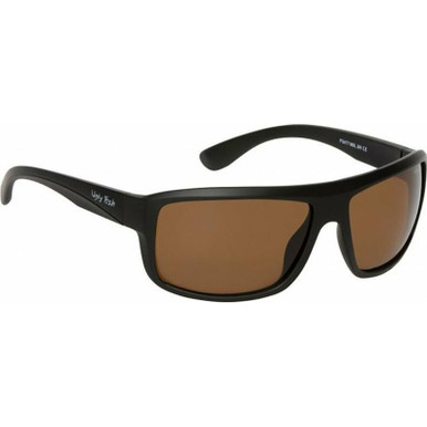 Ugly Fish P3477 - Matte Black/Brown Polarised Lenses