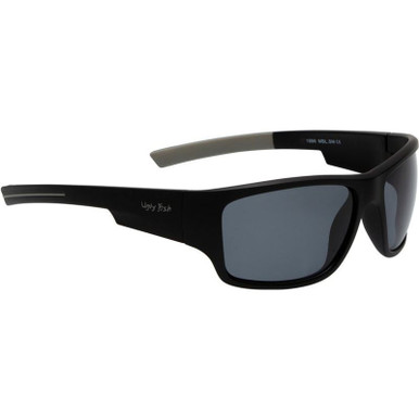 Ugly Fish P1996 - Matte Black/Smoke Polarised Lenses