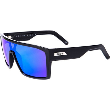UNIT Command - Black/Blue Mirror Polarised Lenses