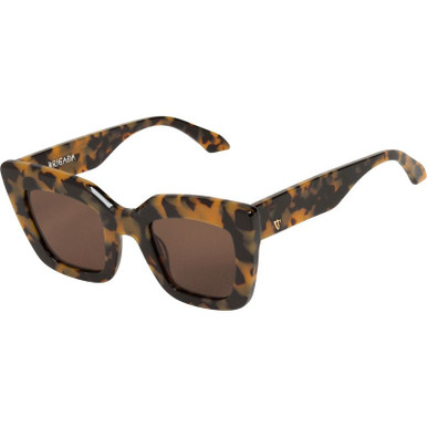 Valley Eyewear Brigada, Yellow Tort/Brown Lenses