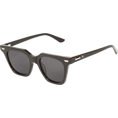 Valley Eyewear Prisoner II, Black/Grey Lenses