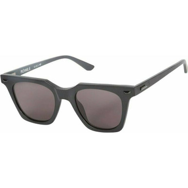 Valley Eyewear Prisoner II - Matte Black/Grey Lenses