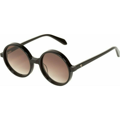 Valley Eyewear Prospect, Black/Brown Gradient Lenses