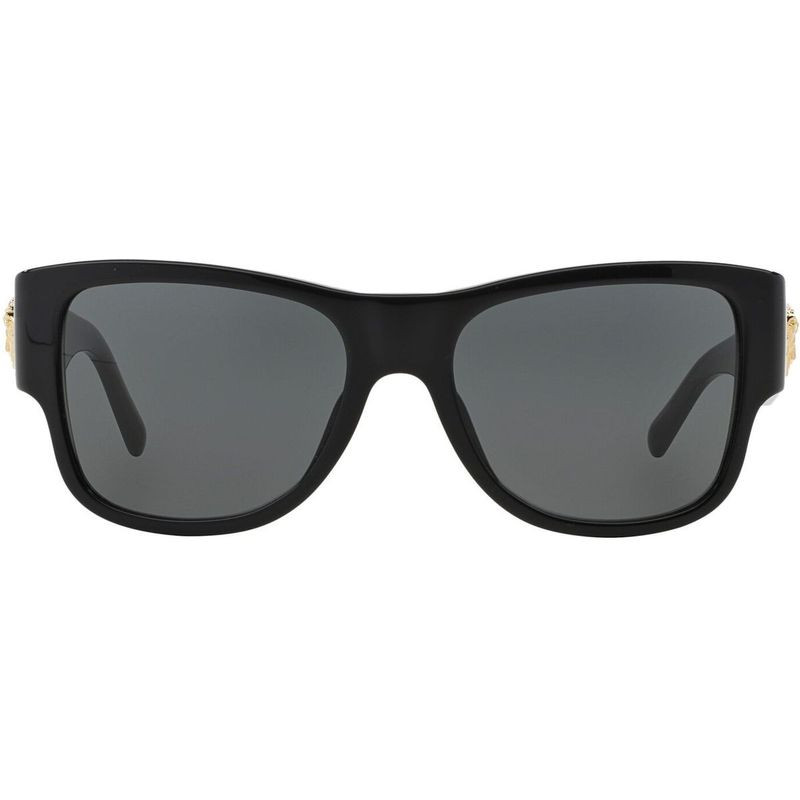 Buy the Versace VE4275 Black/Grey Sunglasses | Afterpay