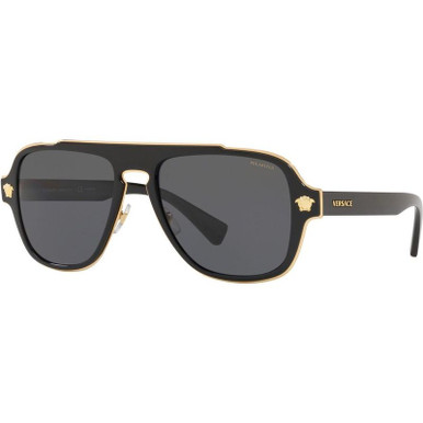 Versace VE2199 - Black/Grey Polarised Lenses