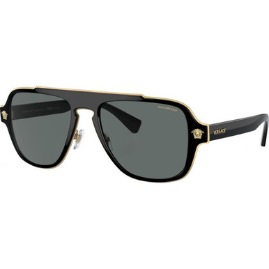 Versace VE2199 - Black/Grey Polarised Lenses