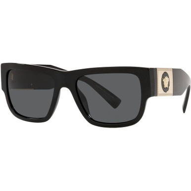 Versace VE4406 - Black/Dark Grey Lenses