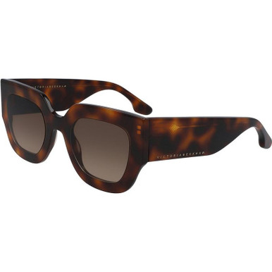 Victoria Beckham VB606S - Tort/Brown Gradient Lenses