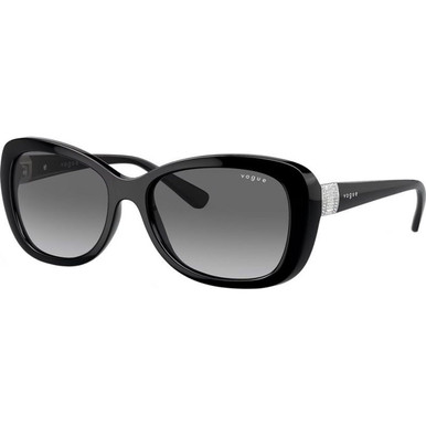 Vogue Eyewear VO2943SB - Black/Grey Gradient Lenses