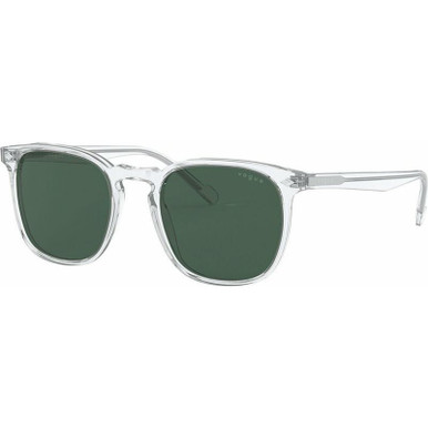 Vogue Eyewear VO5328S - Transparent/Dark Green Lenses