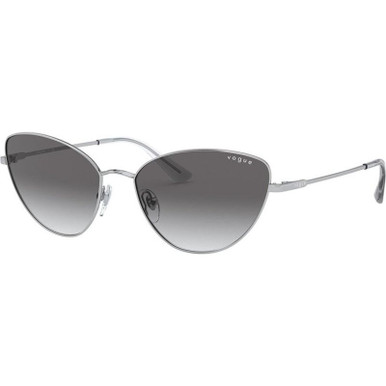 Vogue Eyewear VO4179S - Silver/Grey Gradient Lenses