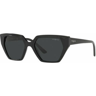 Vogue Eyewear VO5376S, Black/Dark Grey Lenses