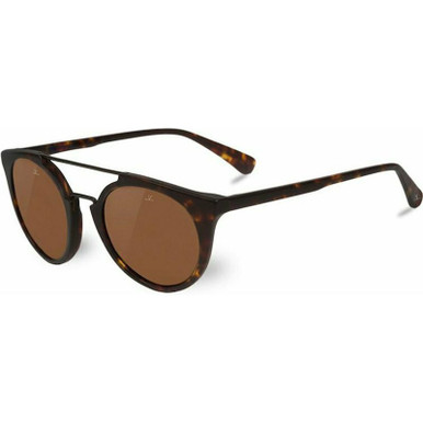 Cable Car Round - Matte Tort/Brown Lenses