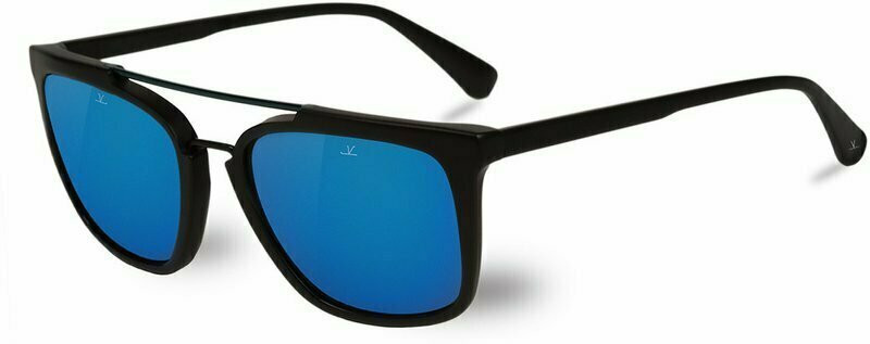 Vuarnet Cable Car Rectangle Matte Black/Green Blue Flash  display picture 3