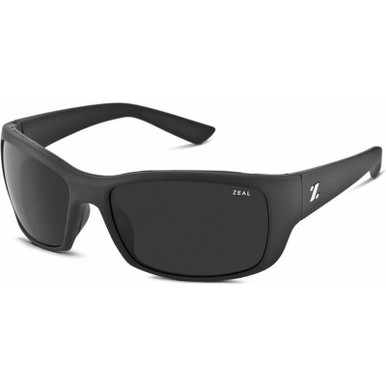 Tracker - Black/Dark Grey Polarised Lenses