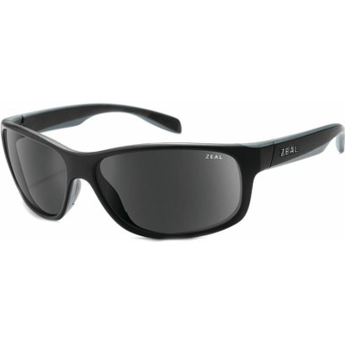 Zeal Optics Sable, Matte Black/Dark Grey Polarised Lenses