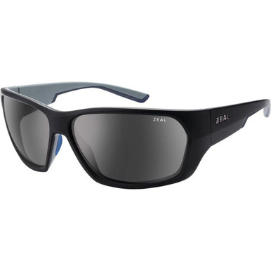 Zeal Optics Caddis - Matte Black/Dark Grey Polarised Lenses
