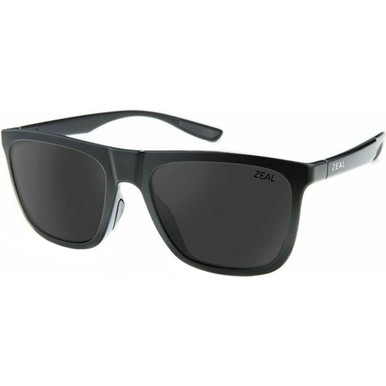 Zeal Optics Boone - Matte Black/Dark Grey Polarised Lenses