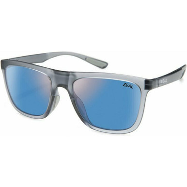 Boone - Matte Smoke/Horizon Blue Polarised Lenses