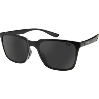 Zeal Optics Campo - Matte Black/Dark Grey Polarised Lenses