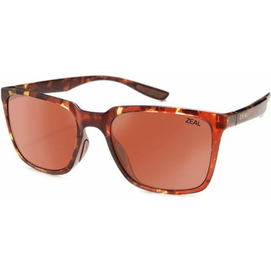 Zeal Optics Campo - Matte Tortoise/Rose Polarised Lenses