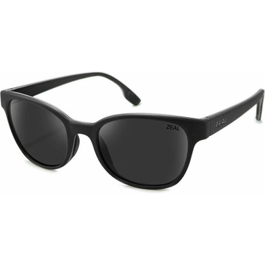 Zeal Optics Avon, Matte Black/Dark Grey Polarised Lenses