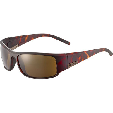 Bolle King, Matte Tort/Brown HD Polarised Lenses