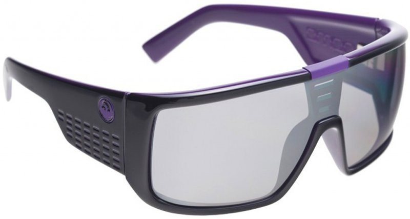 Dragon Eyewear Domo Jet Purple/Grey Ionised Sunglasses