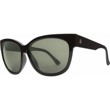 Electric Danger Cat, Gloss Black/Grey Polarised Lenses