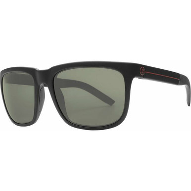 Knoxville S JJF - Matte Black Red Stripe/OHM Grey Pro Polarised Lenses