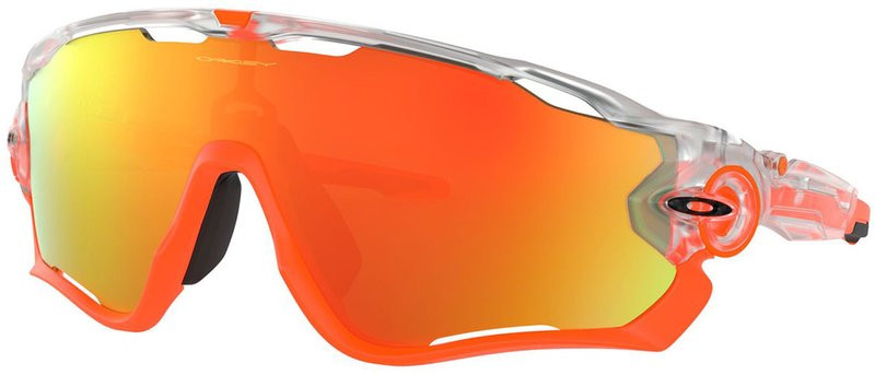 Oakley Jawbreaker Matte Clear/Fire 