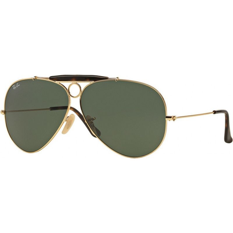 Ray-Ban 3138 Shooter Arista/Green Glass | Afterpay | Zip Pay