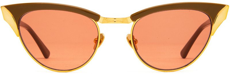 Epokhe Austyn Polished Tan and Gold/Amber | FREE SHIPPING*